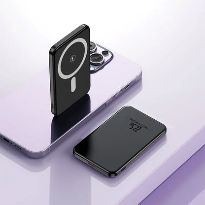 Portable Charger 10000Mah Magnetic Power Bank PD20W Wireless Fast Charging for Magsafe Power Bank for Iphone Samsung Xiaomi Etc.